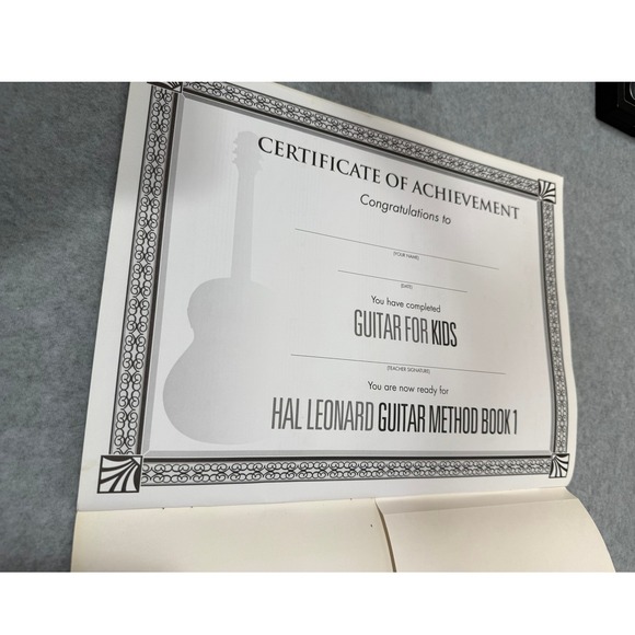 Hal Leonard Guitar for Kids Method Book w CD Beginner Acoustic Electric Beginner - Picture 6 of 12